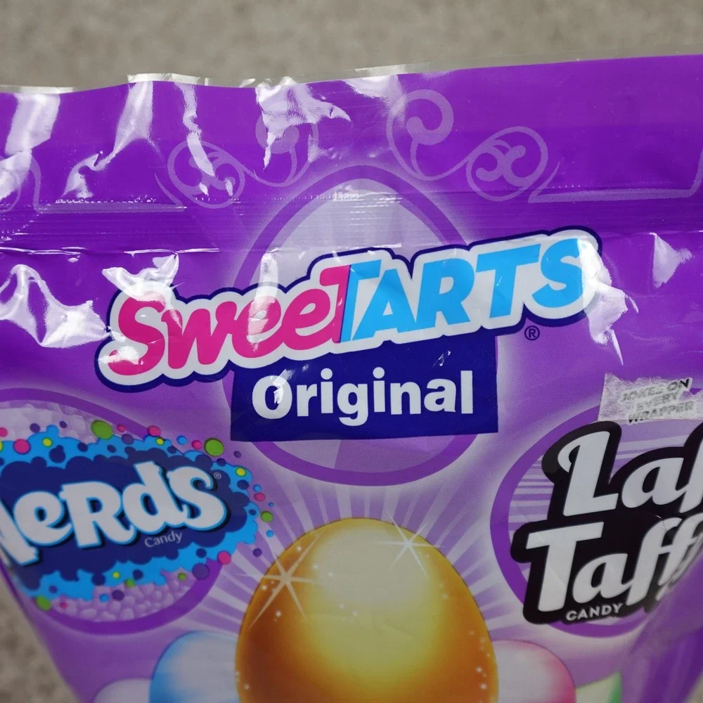 SweeTARTS Nerds Laffy Taffy Easter Egg Hunt 12 Candy Filled Plastic Eggs‎ 3.4oz